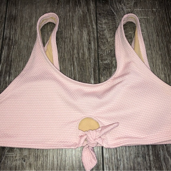 Old Navy 2-piece Tie Front Swim Suit- Girls’ Size XL - Picture 2 of 8